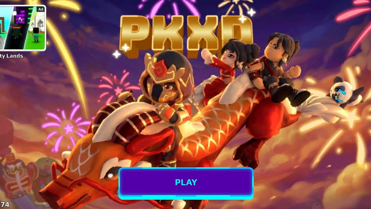 PKXD Gameplay Exploring Lunar New Year Update and Playing Minigames