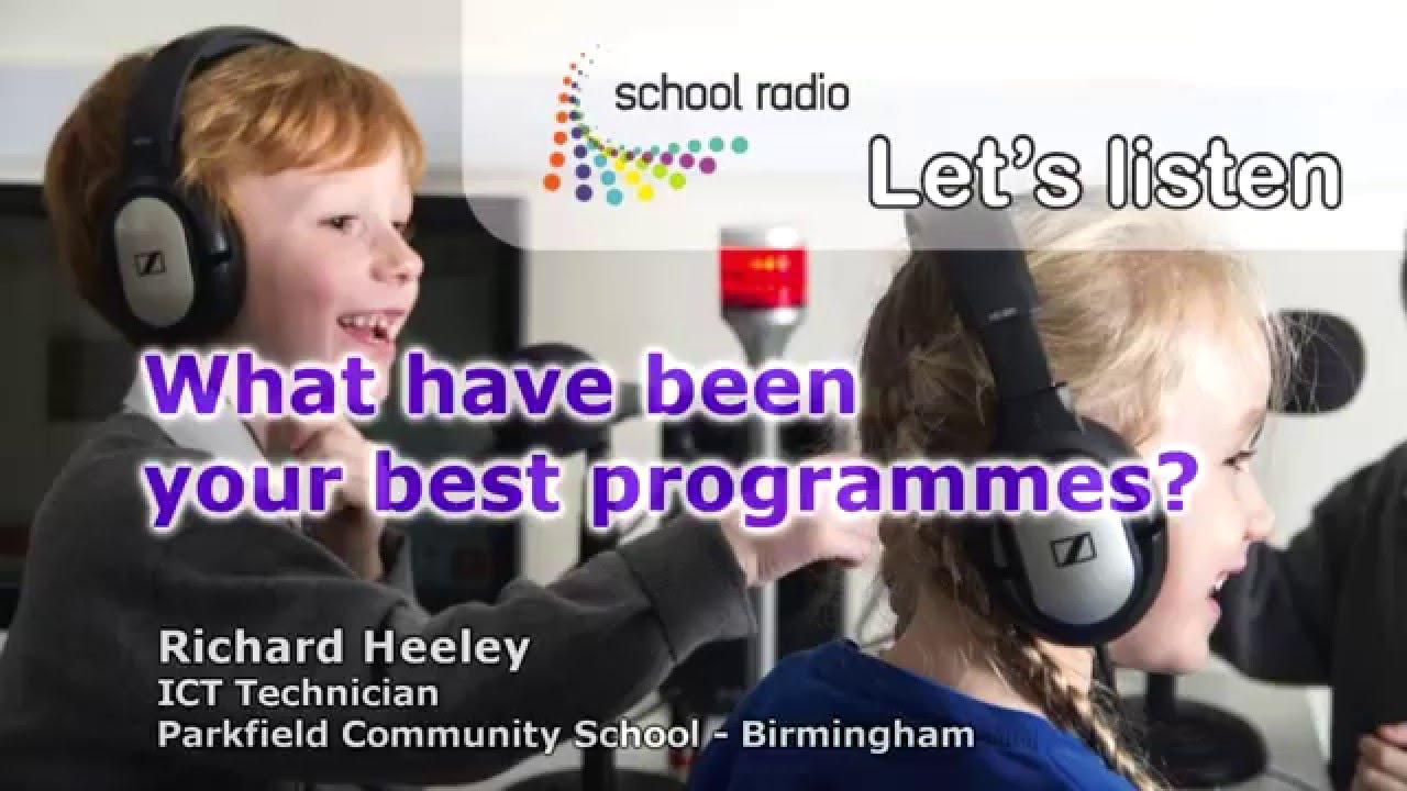 School Radio - Testimonial - Parkfield Community School