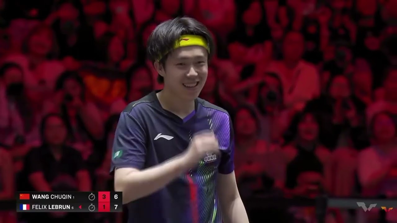 比赛讲解分析 2026 Singapore Smash 乒乓球男单半决赛 （王楚钦对Felix Lebrun）第5局