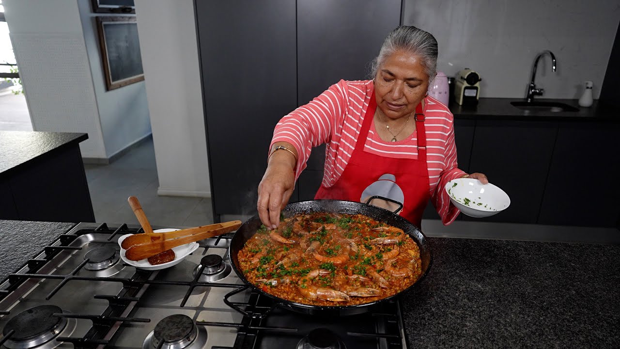 Учимся готовить паэлью с морепродуктами — вкусный рецепт от моей невестки