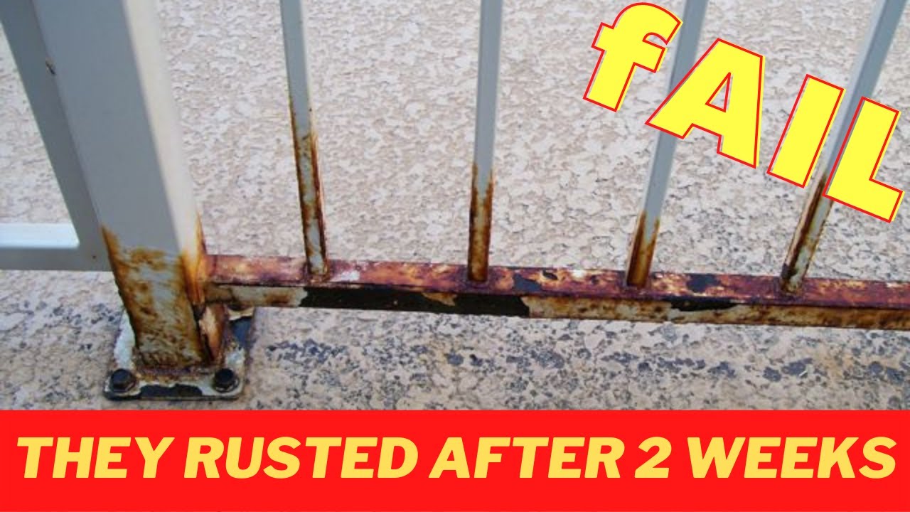 Do Not Buy These Wrought Iron Railings  |  Complete Waste Of Money