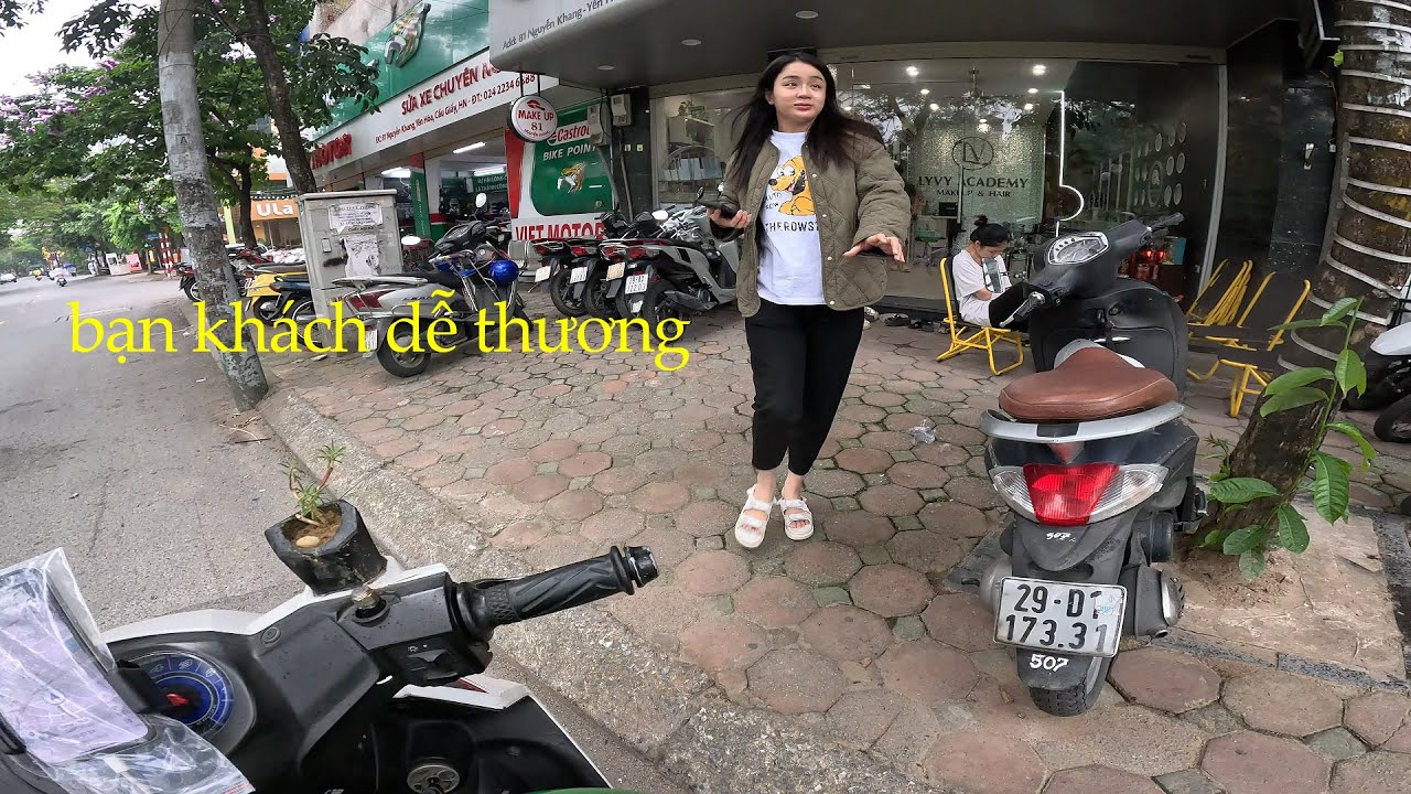 [Grab daily vlog] Gặp bạn khách dễ thương chung sở thích trồng hoa, yêu thiên nhiên | Xế Lang Thang