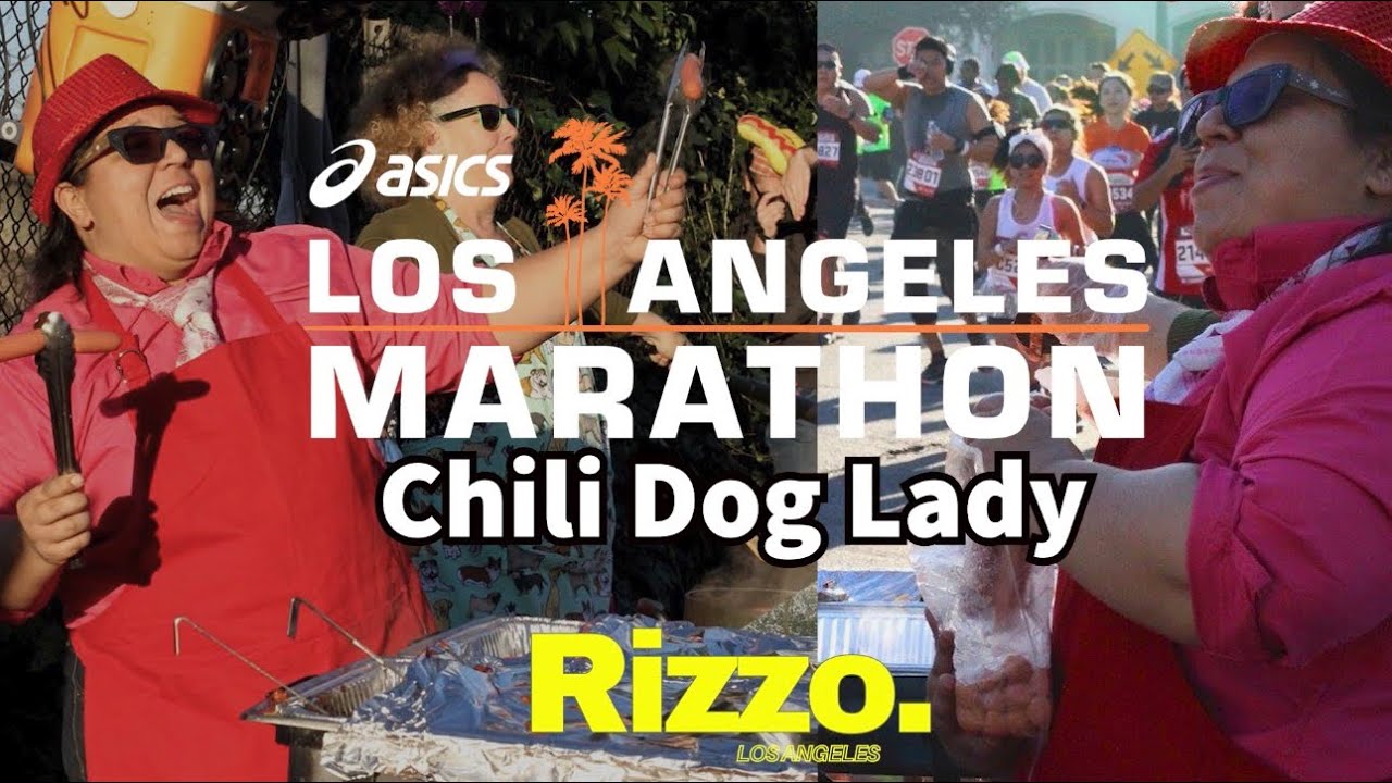2026 Los Angeles Marathon Chili Dog Lady