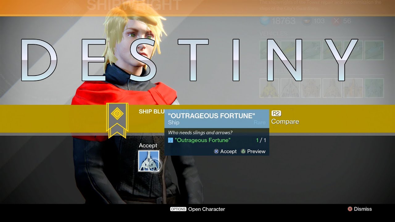 Destiny // New Queen Bounties | Ship 