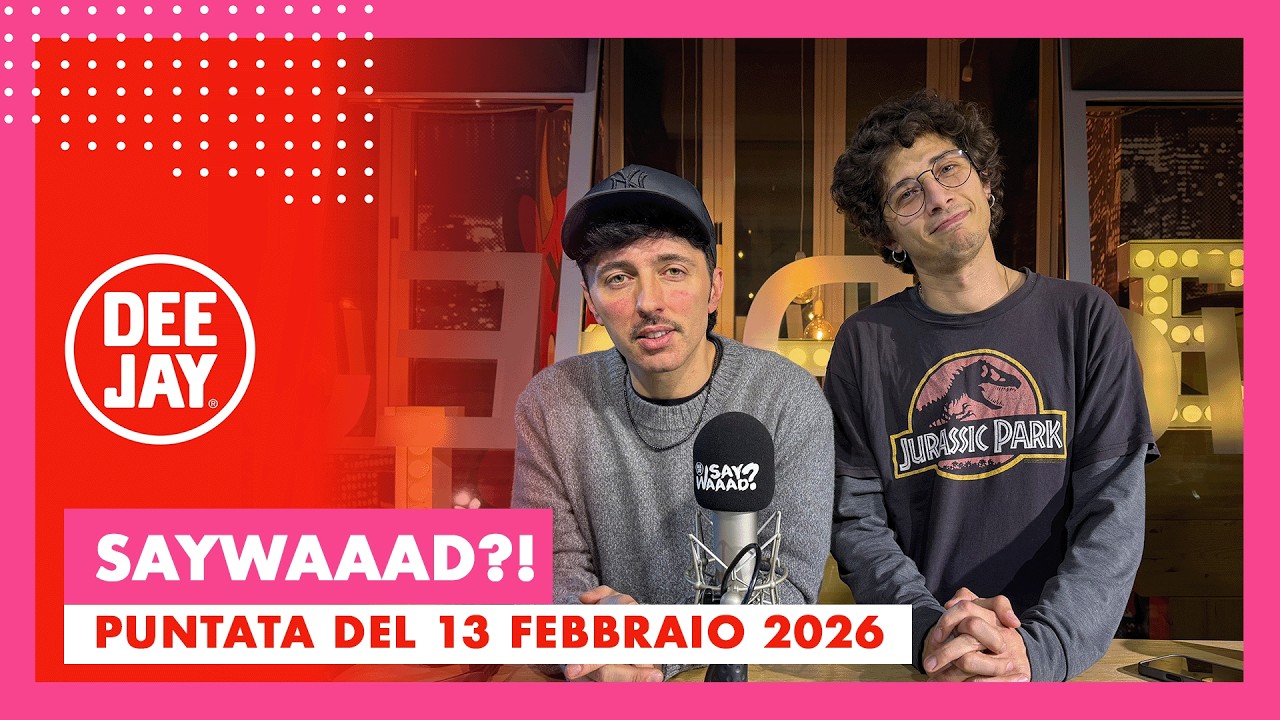 Salvo Di Paola ospite a #SayWaaad - Puntata del 13 febbraio 2026