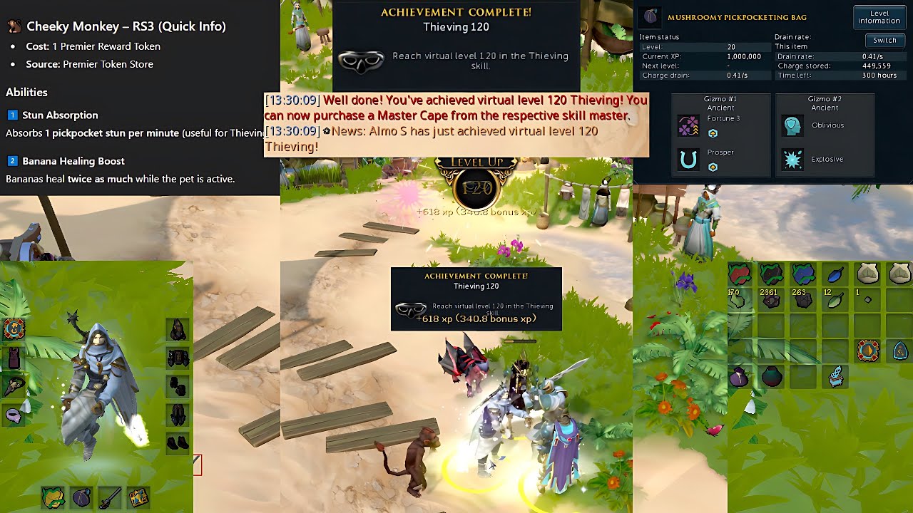 🔥 Fastest AFK 120 Thieving Method in RS3 (Before the Update Drops!)