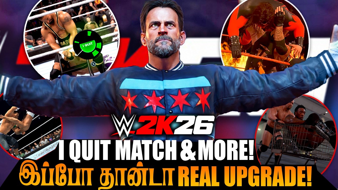 В WWE 2K26 подробно описаны новые игровые механики и типы матчей | Матч 