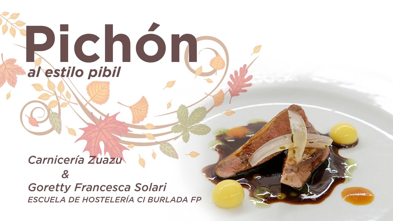 PICHÓN AL ESTILO PIBIL