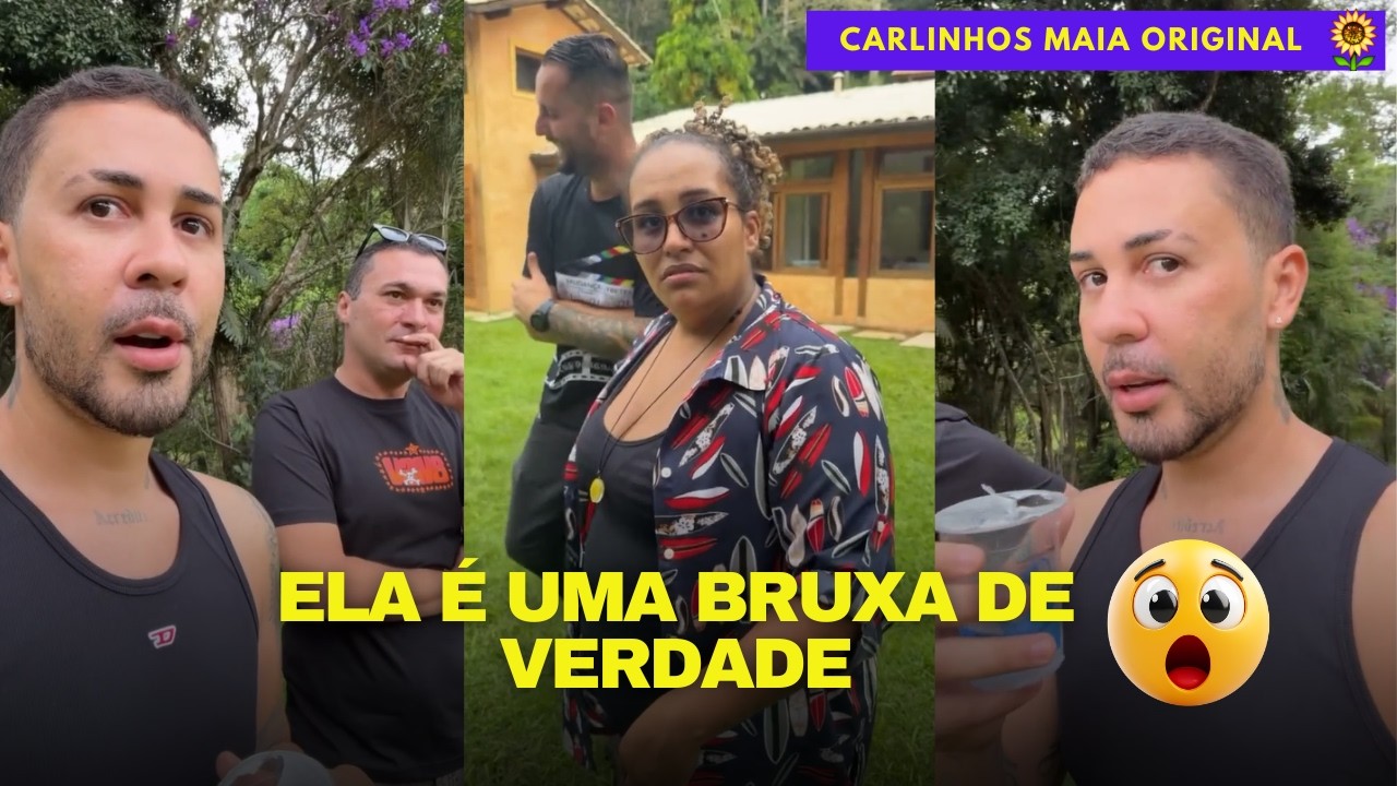 CHEGOU A BRUXA 😲😲 | CARLINHOS MAIA 🌻