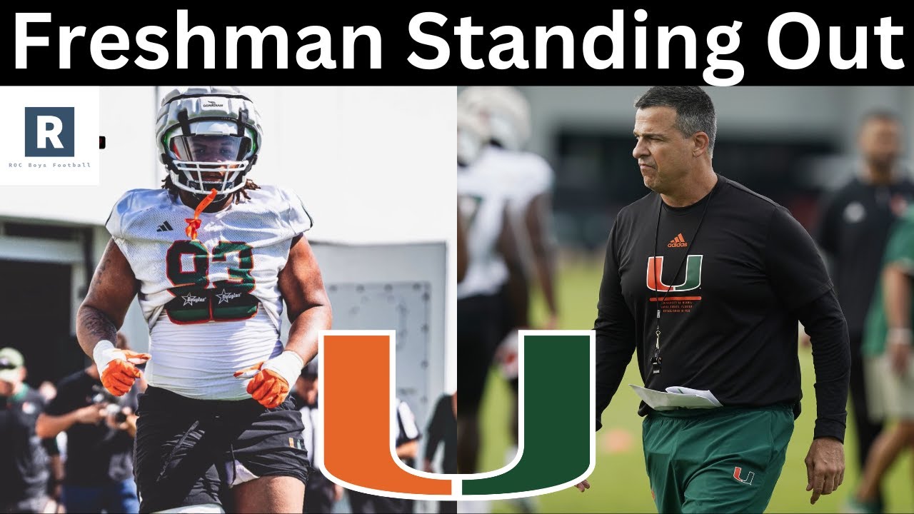 TRUE Freshman Standing Out For The Miami Hurricanes In Spring Practice | Miami Hurricanes Football