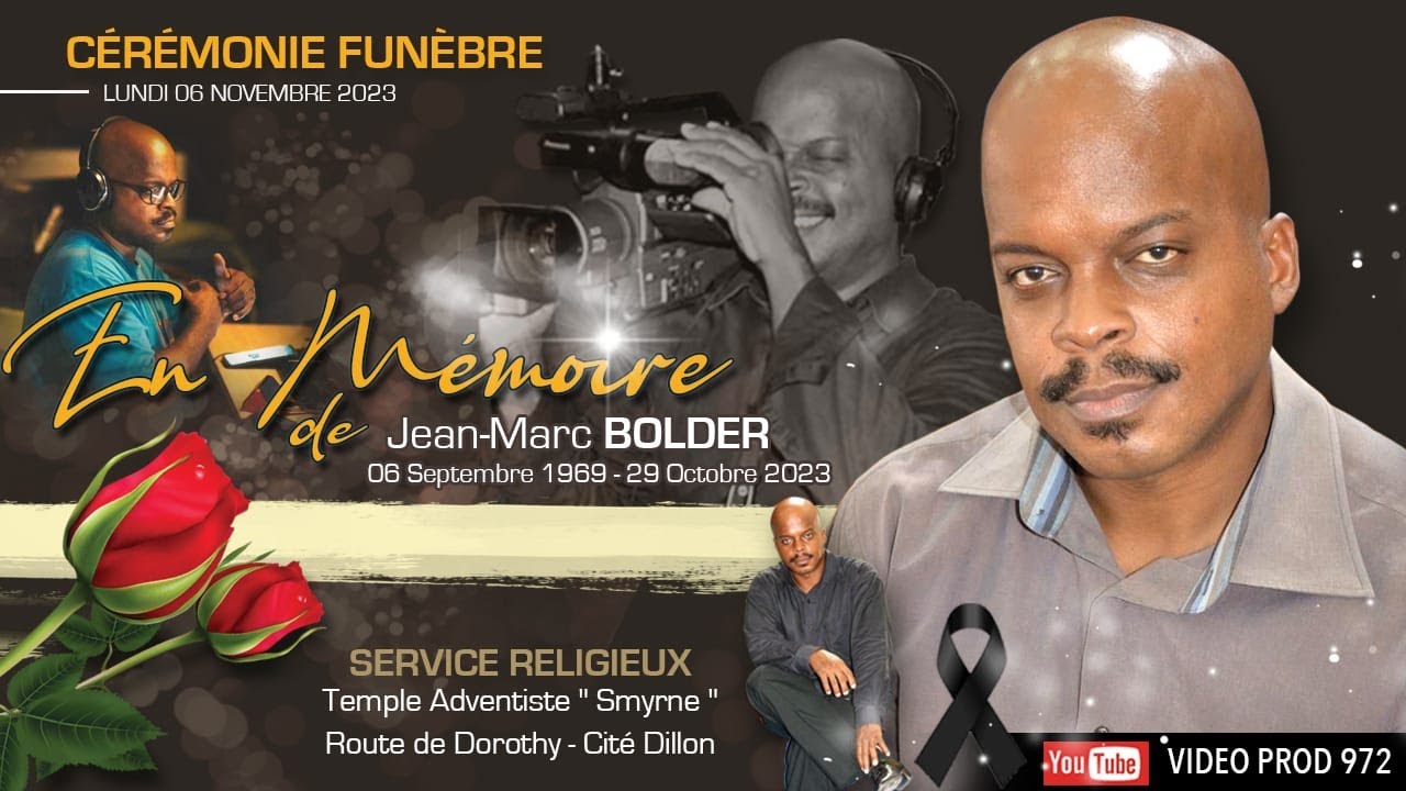CEREMONIE FUNÈBRE EN MEMOIRE DE BOLDER JEAN MARC LUN 06 11 2023