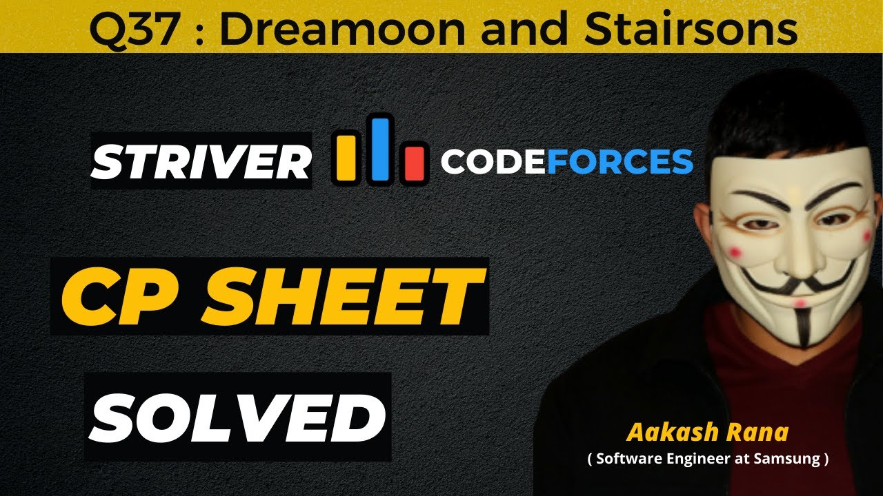 Dreamoon and Stairs | Striver CP Sheet | Codeforces | Competitive Programming #Striver #CP