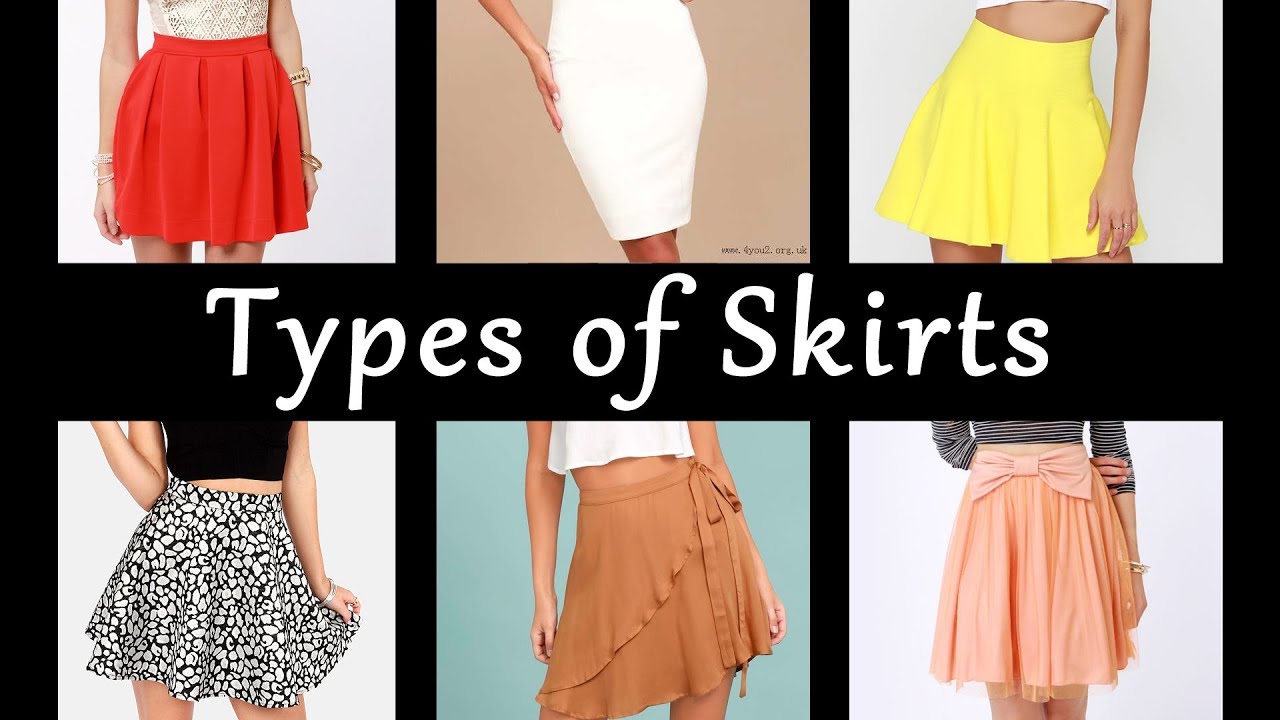 Types of Skirts with Names | Basics of Fashion Designing #5