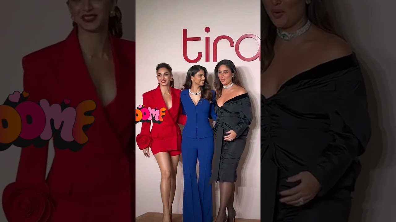 The beautiful tri Kajol suhana Kiara seen at tira event #celebrity #music #tally # fitness