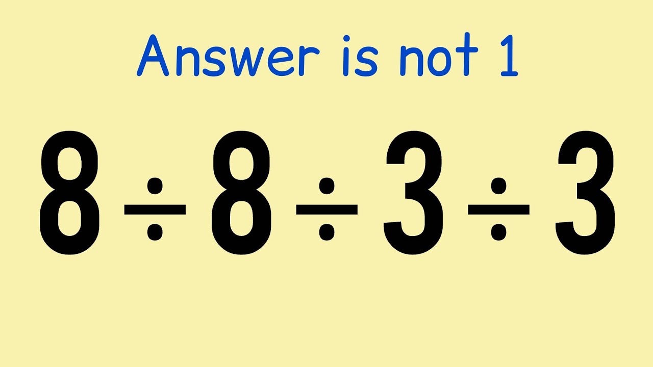Only 1% Can Solve This Math Problem!