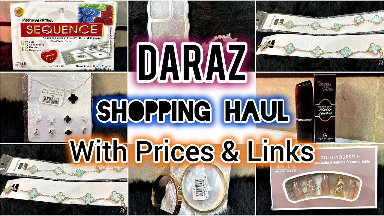 Daraz Shopping Haul 🛍️🛒 | Affordable Products from 1-1 sale 🔥
