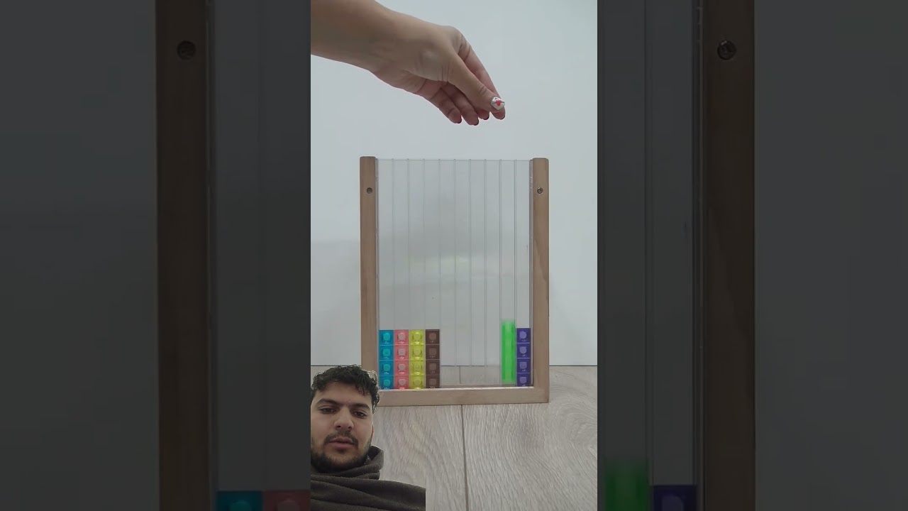 Puzzle reverse jump #satisfying #tetris #puzzle #games #boardgames #shortsfeed #colored #trending