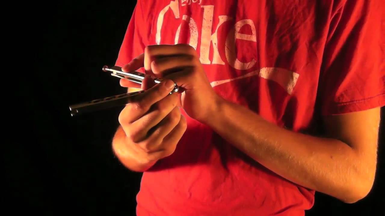 CN Combo # 5 + Tutorial 38 - Advanced Balisong Move