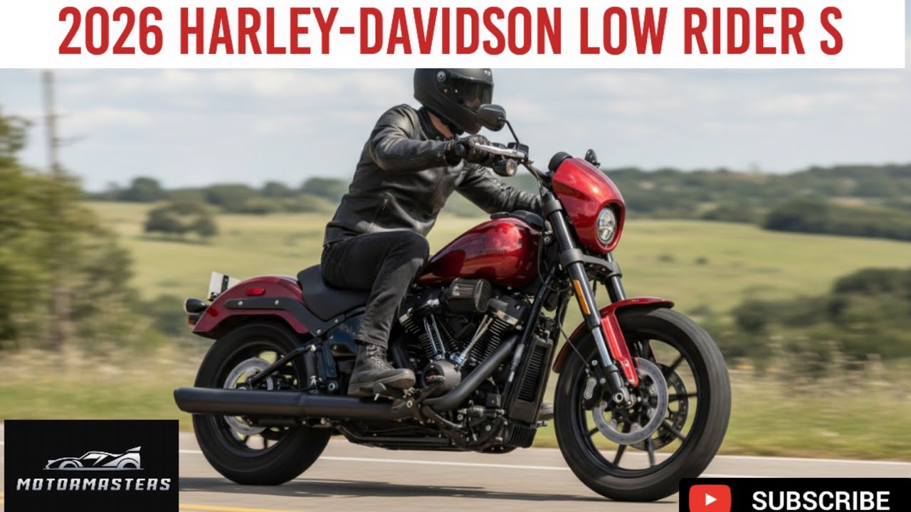 Обзор Harley-Davidson Low Rider S 2026 года: мускулистый круизер с серьезным характером. MotorMas...