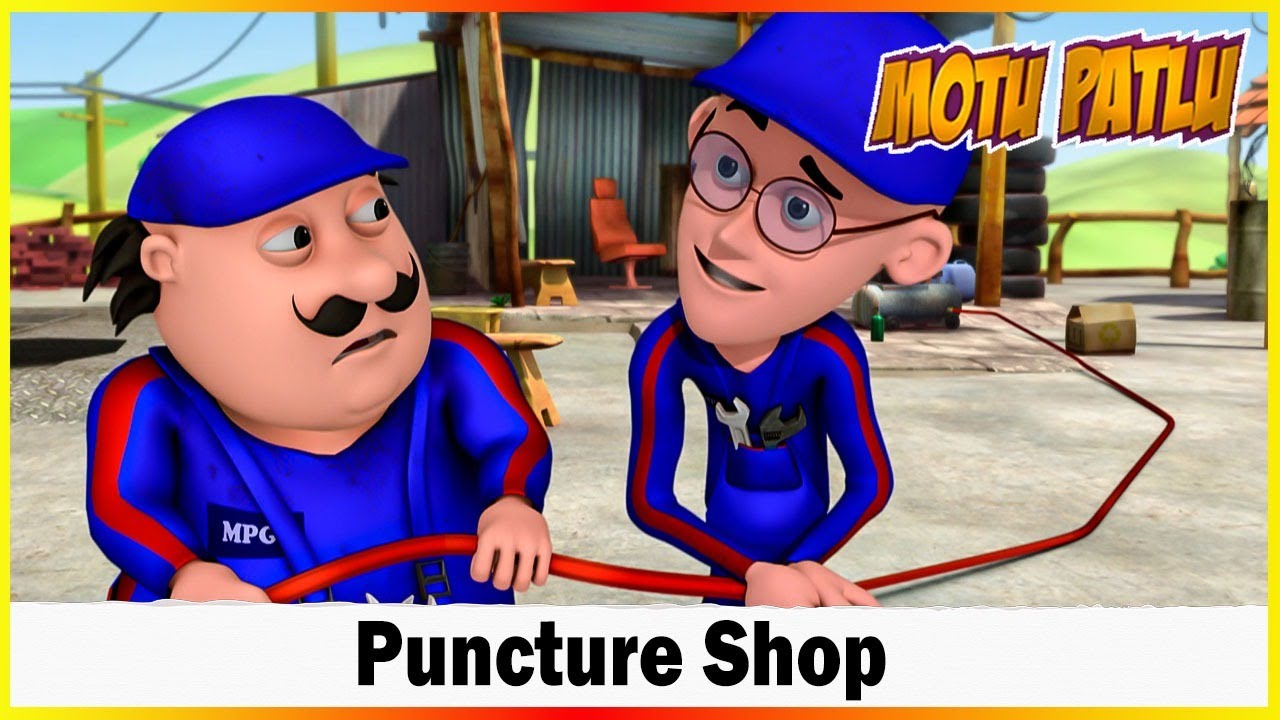 மோட்டு பட்லு - பஞ்சர் ஷாப் முழு பாகம் 145 | Motu Patlu - Puncture Shop Full Episode 145