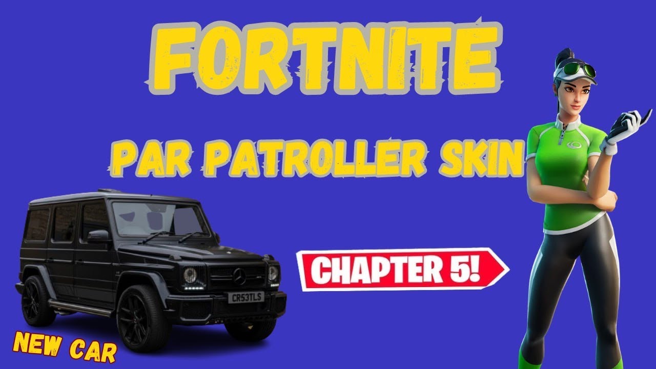 The sweaty PAR PATROLLER Skin! Fortnite Battle Royale Gameplay