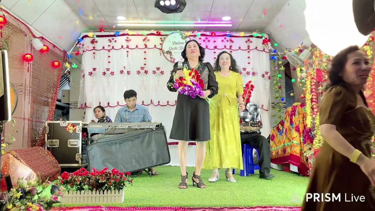 Ca Khúc: thuyền xa bến đỗ  |Trình bày: chị mộng Hương   | Hát với nhau Bolero Quốc Đạt.
