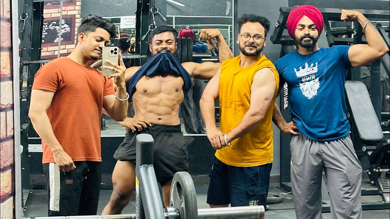 Gym vlog ||  full 😉 enjoy|| Ludhiana || 🇮🇳 ||