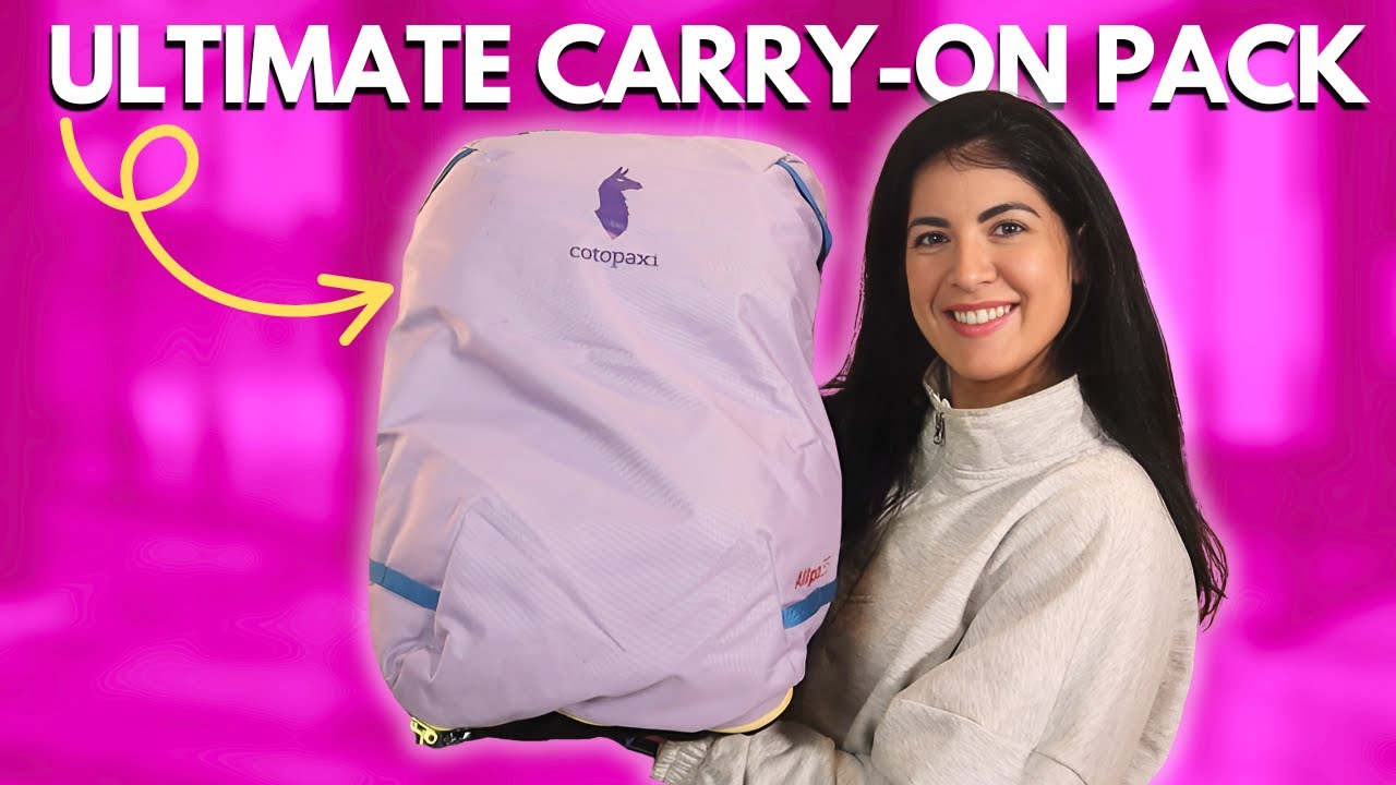 Обзор дорожного рюкзака Cotopaxi Allpa 35L: лучший рюкзак для ручной клади?