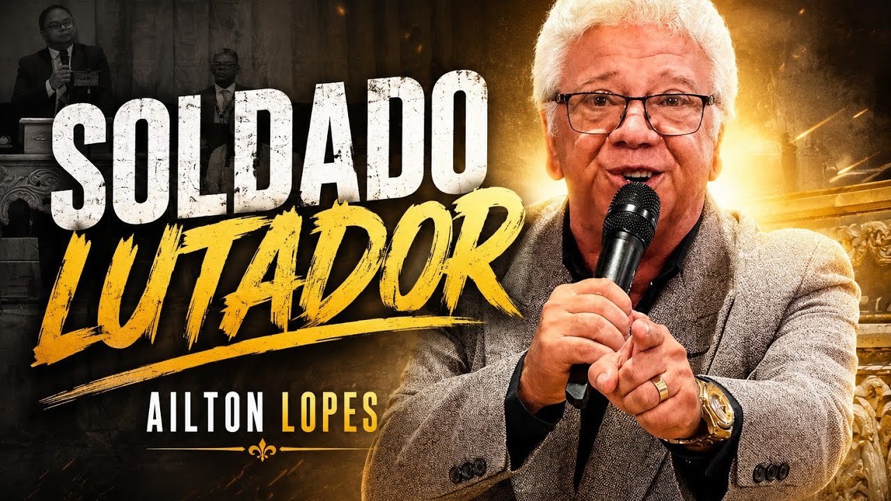 SOLDADO LUTADOR - AILTON LOPES .MUSICA GOSPEL ( O BOM SOLDADO MORRE MAS MORRE LUTANDO )