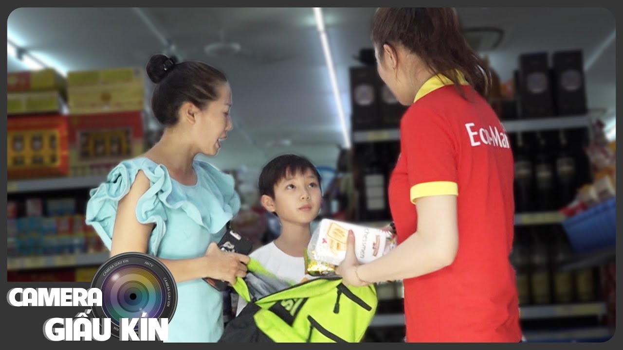 Siêu Thị Vắng Người, Hai Mẹ Con Tranh Thủ 'Nhét Đồ Vào Túi' Và Cái Kết... | KỸ NĂNG SỐNG