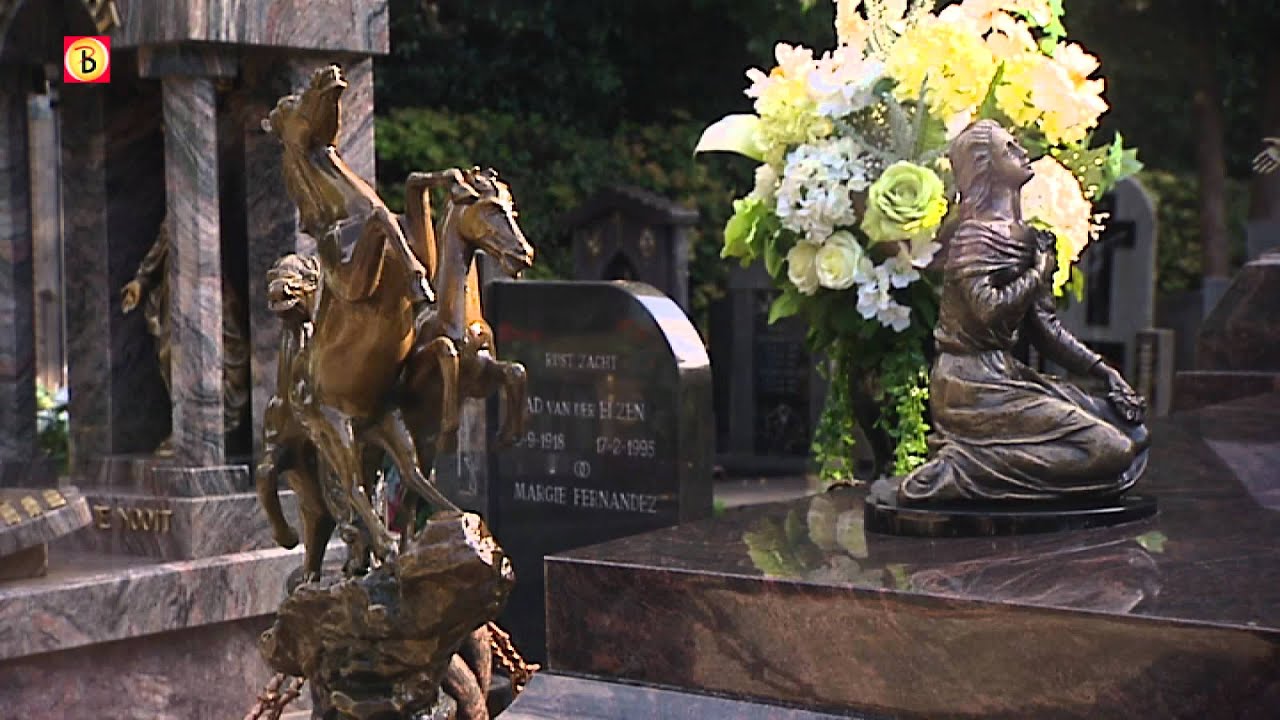 Opnieuw bronzen beelden gestolen op kerkhof Tilburg