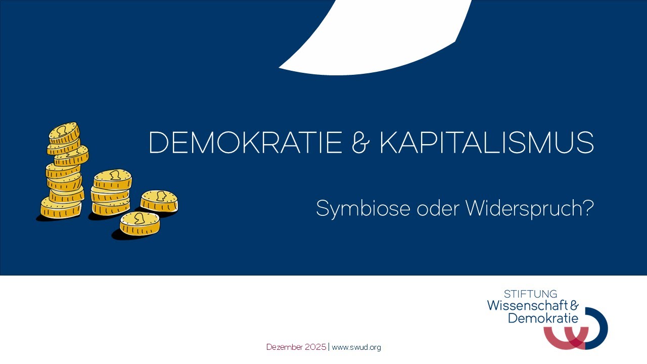 Demokratie und Kapitalismus - Vortrag von Prof. Dr. Wolfgang Merkel und David Kirchner am 02.12.2025