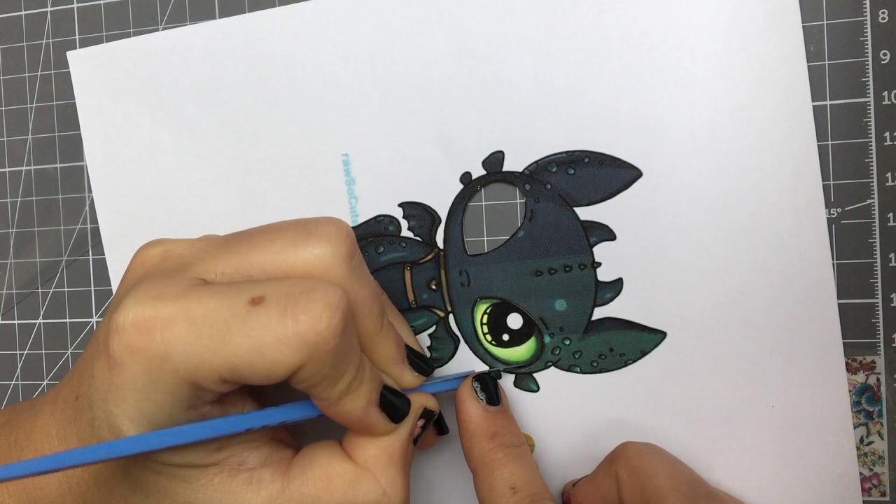 Tutorial White Fury Dragon 3 modelling Claire DS CREATIONS