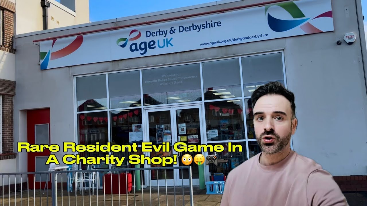 VLOG 28 - RARE RESIDENT EVIL GAME IN A CHARITY SHOP 🤯🎮