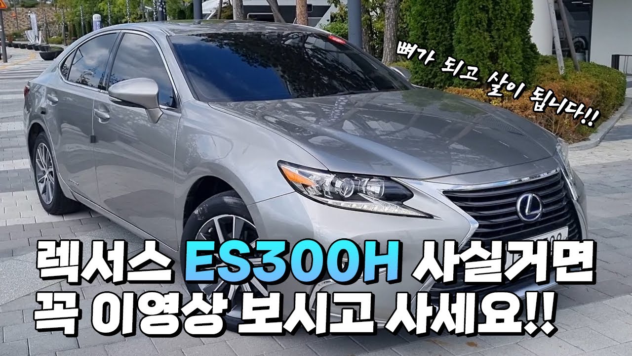 ★전후 비교 필수★ 렉서스 ES 300h 하이브리드 이렇게 구매 하세요!!!