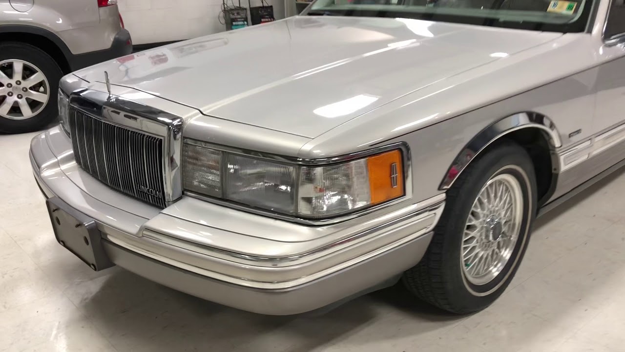 1992 Lincoln Town Car Cartier 38k