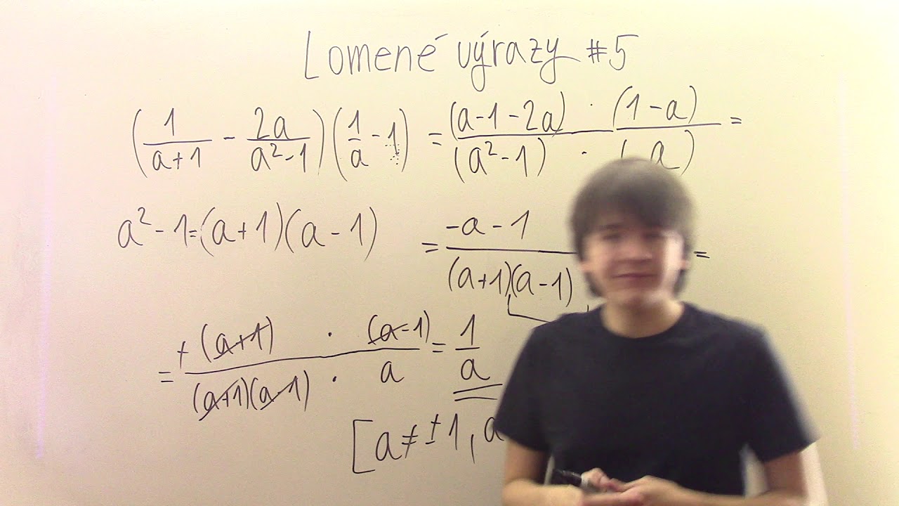 Lomené výrazy #5 - Procvičování