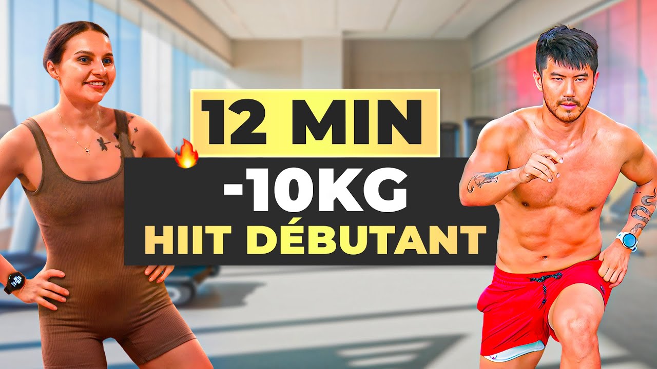 12 min : HIIT débutant pour perdre 10 kilos à la maison !