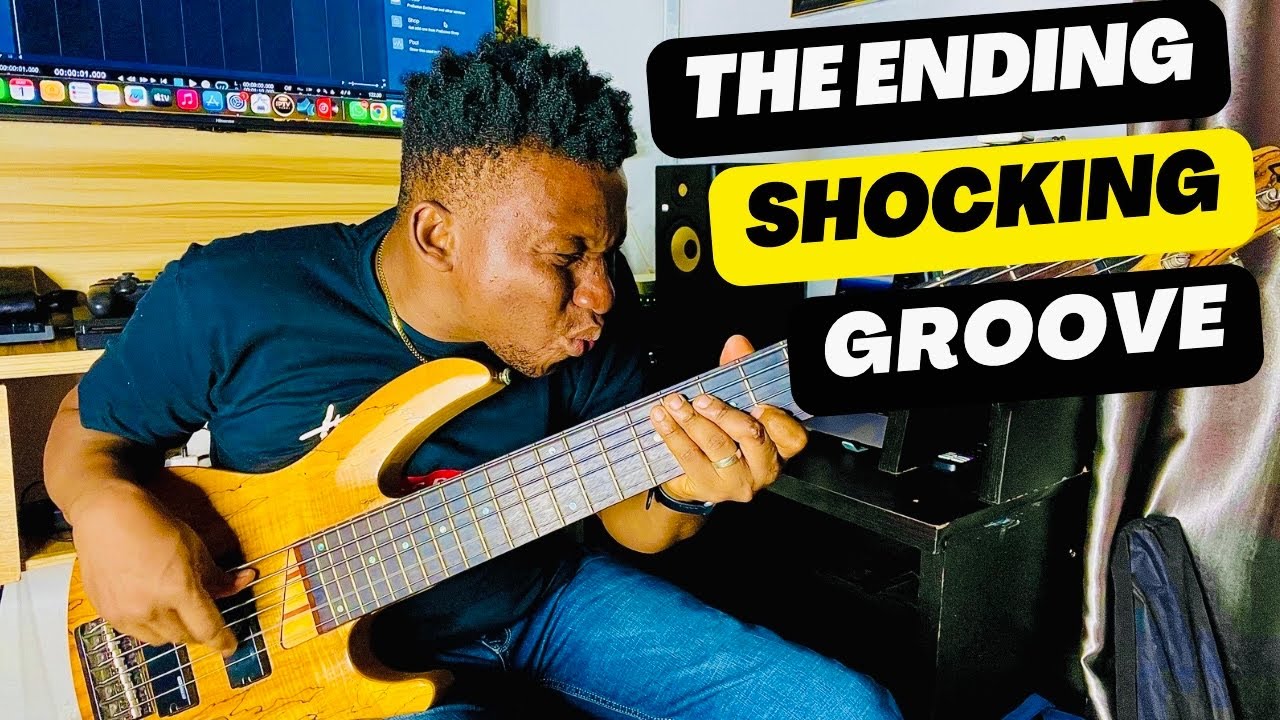 YOU WON’T BELIEVE THIS BASS GROOVE ENDING! 😱 | Davido x Omah Lay - With You (Bass Cover)