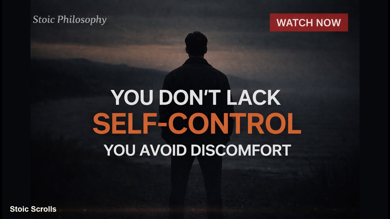 You Don’t Lack Self Control — You Avoid Discomfort