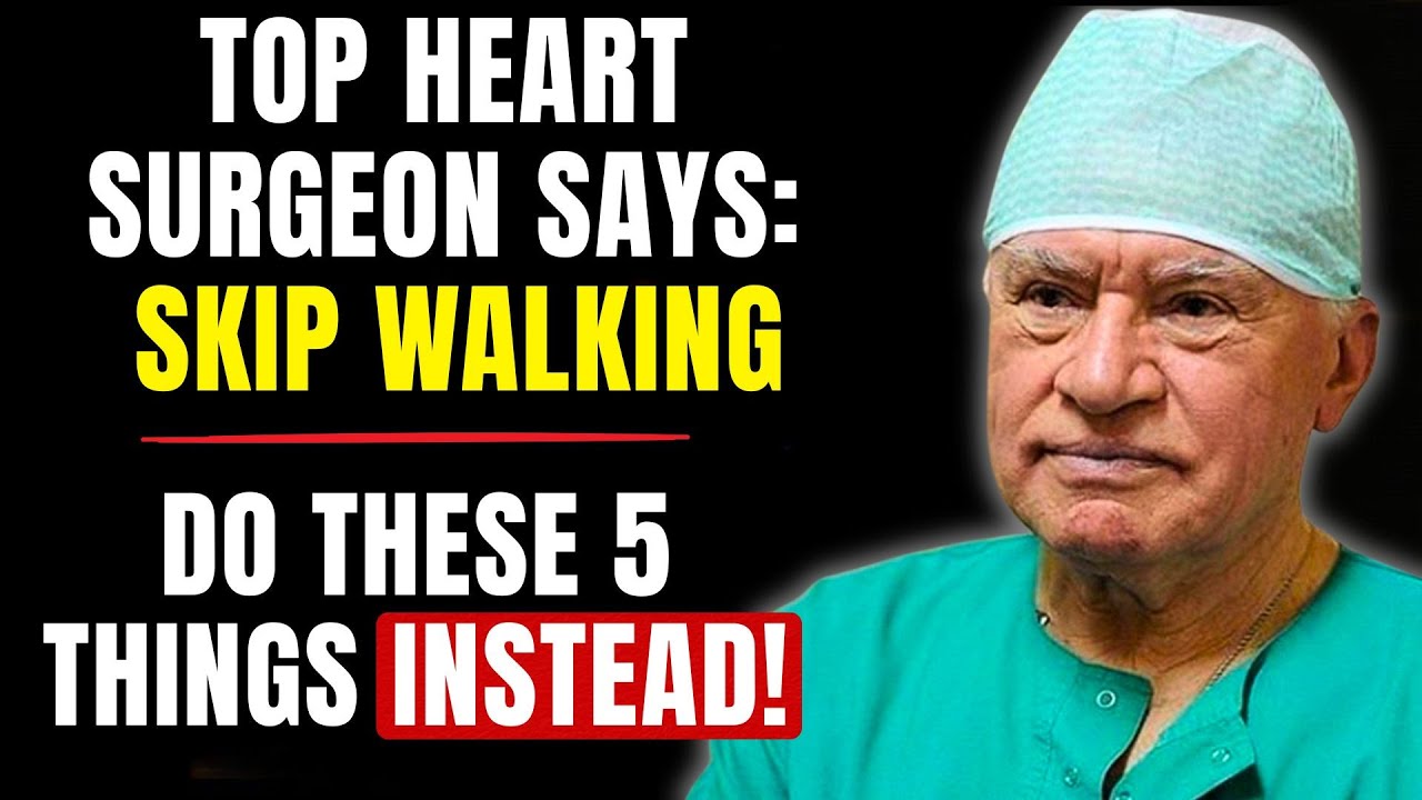 Забудьте о ходьбе! Вместо этого выполняйте эти 5 упражнений после 60 — одобрено хирургами!