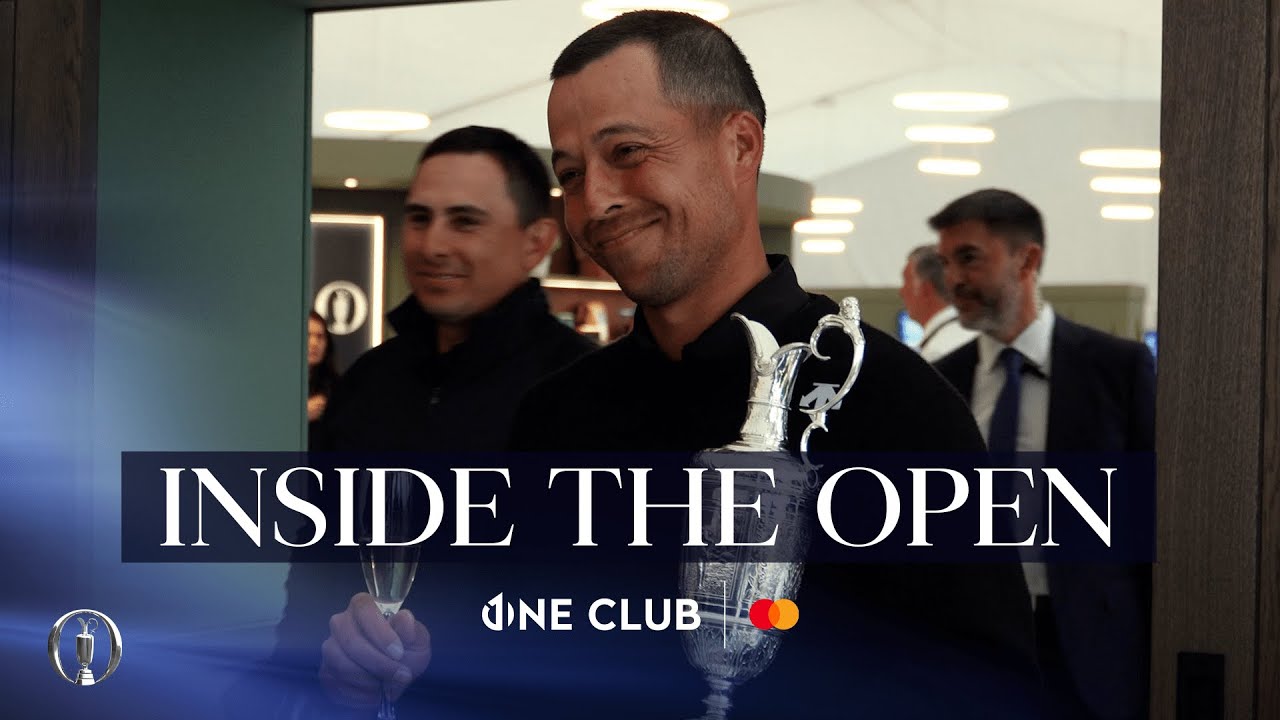Xander Schauffele With HIS Claret Jug | Inside The Open