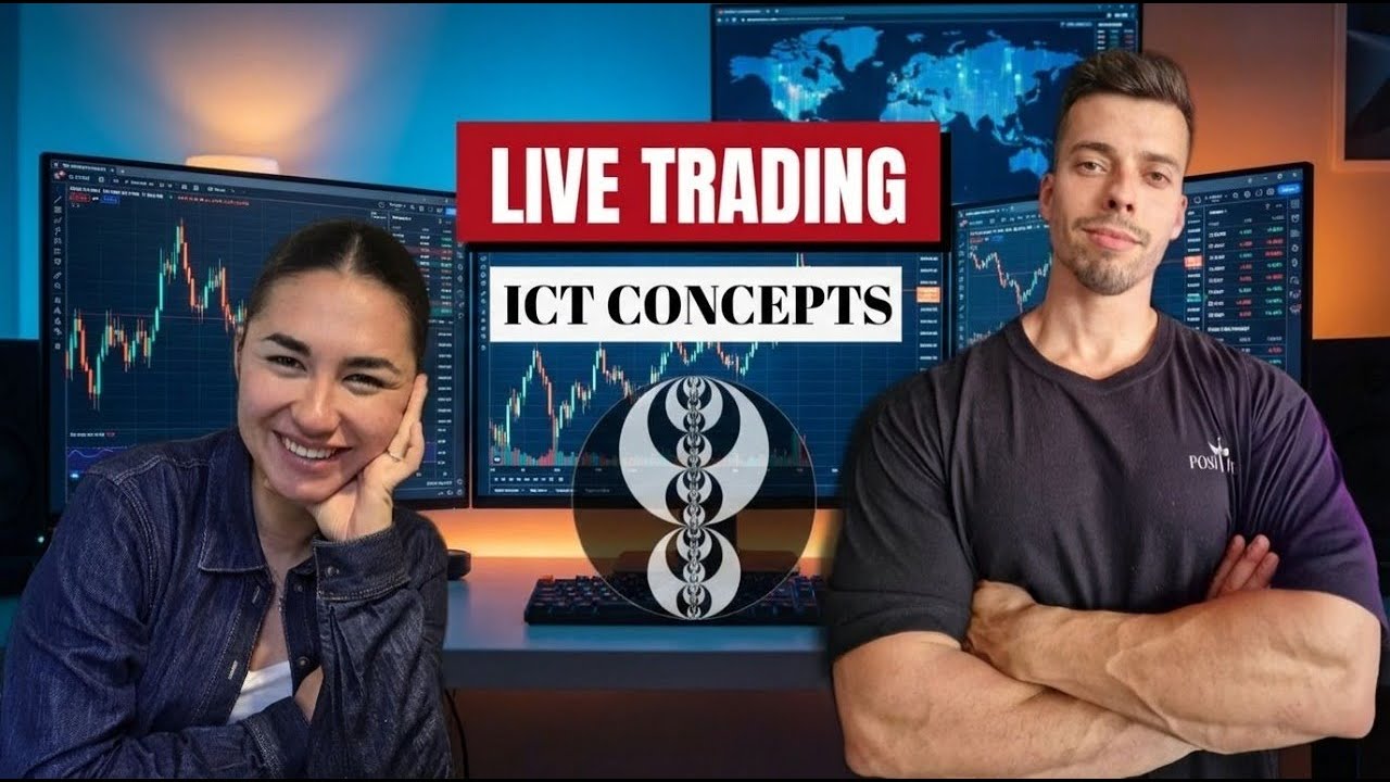 TRADING DE FUTUROS EN DIRECTO CONCEPTOS ICT - NQ | ES| GC