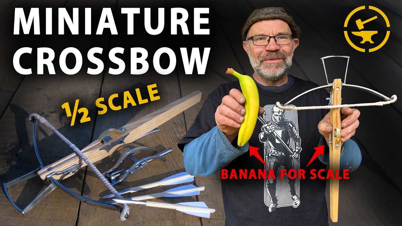 Half Scale Crossbow - Fully working!