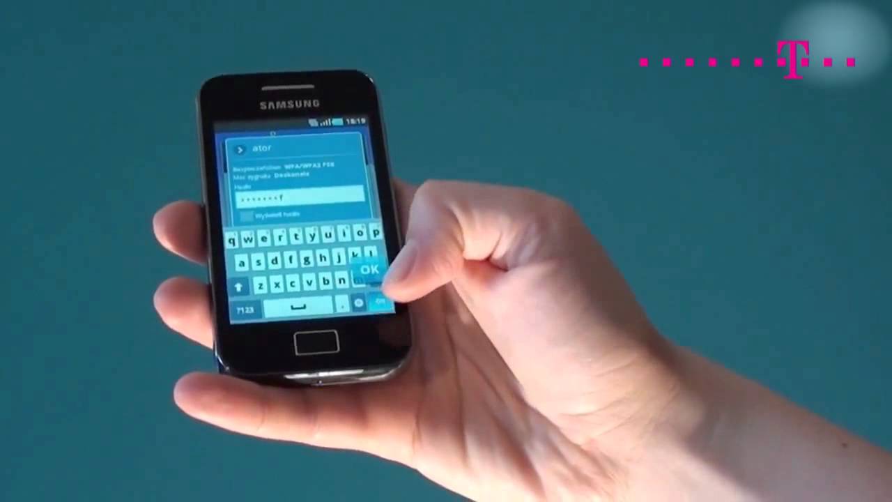 Samsung Galaxy Ace - as w rękawie?