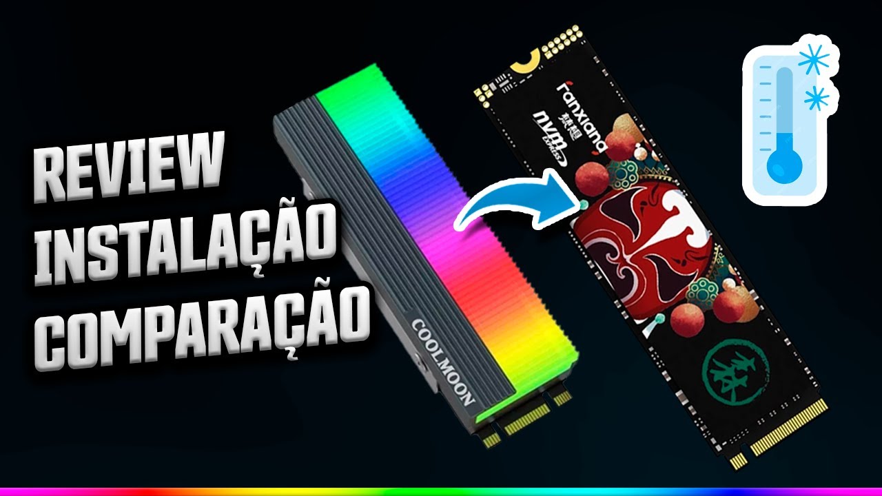 M2 DE 2TB S790 + COOLMON CM-M2A - REVIEW, TESTE, INSTALAÇÃO e COMPARATIVO 🥶🌡️