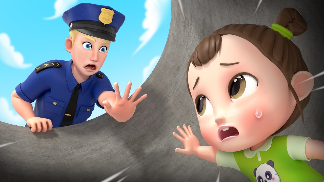 Don’t Go Near the Manhole | Police Song | Safety for Kids | Rosoo Nursery Rhymes & Kids Songs