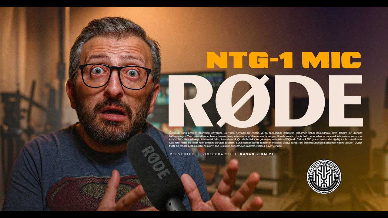 Rode NTG1 Shotgun Mic I A VIDEO KRMZ PRODUCTION 2025