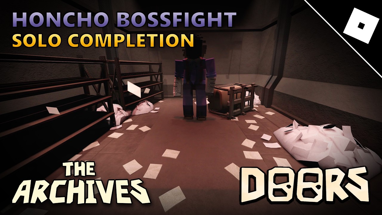 Honcho Bossfight SOLO COMPLETION || ROBLOX Doors