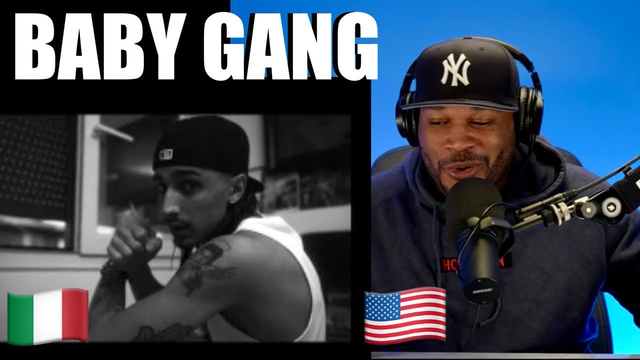 AMERICAN 🇺🇸 REACTS TO 🇮🇹 Baby Gang - Miez A Via feat. Geolier (Official Video)